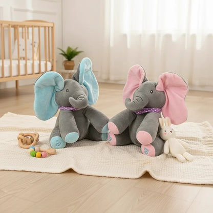 Peekaroo™  – Musical Elephant Plush Toy